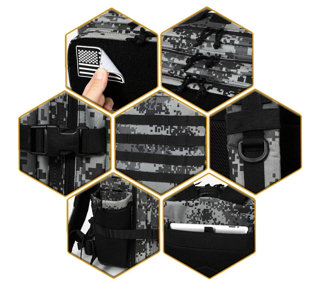 Mochila IronVault™ Ultimate Gym Backpack 45L